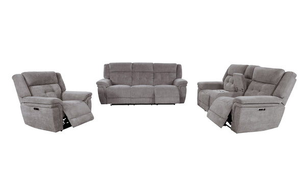 Richland - Bristol Grey Power Recliner