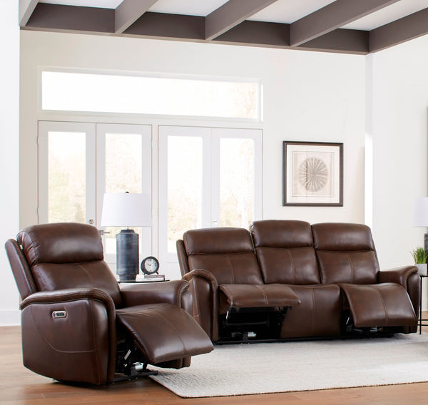 Cascade - Auburn Power Reclining Sofa and Recliner