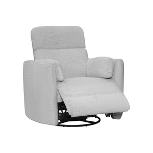 Radius - Angora Linen Manual Swivel Recliner
