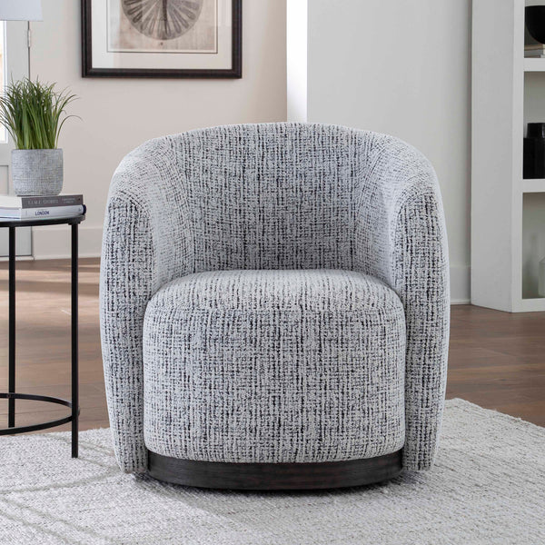 Tatum - Nightshade Swivel Accent Chair