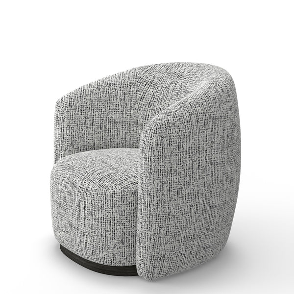 Tatum - Nightshade Swivel Accent Chair