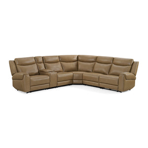 Momentum - Cashew Power RAF Zero G Recliner with Heat and Massage