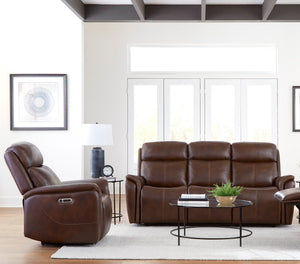 Cascade - Auburn Power Reclining Sofa and Recliner