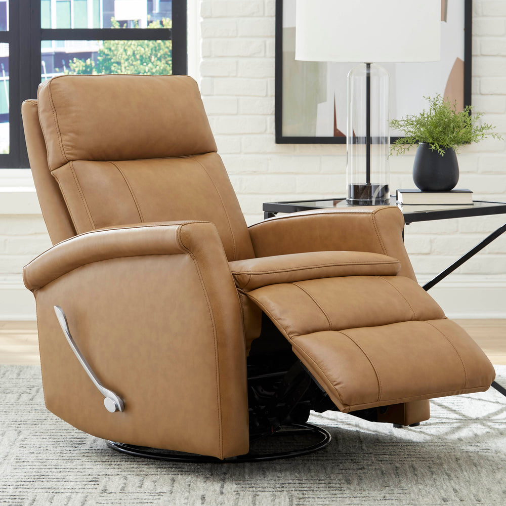 Bristol - Russet Swivel Glider Recliner