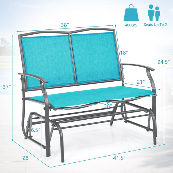 Don't place it outside in rainy days <br>Simple  Functional And Stylish <br>Sturdy  Firm And Durable to keep a long time use <br>Comfortably Seats For Two People <br>Offers Comfortable And Relaxation <br>Suitable For Both Indoor And Outdoor <br>4 Fixed Ch