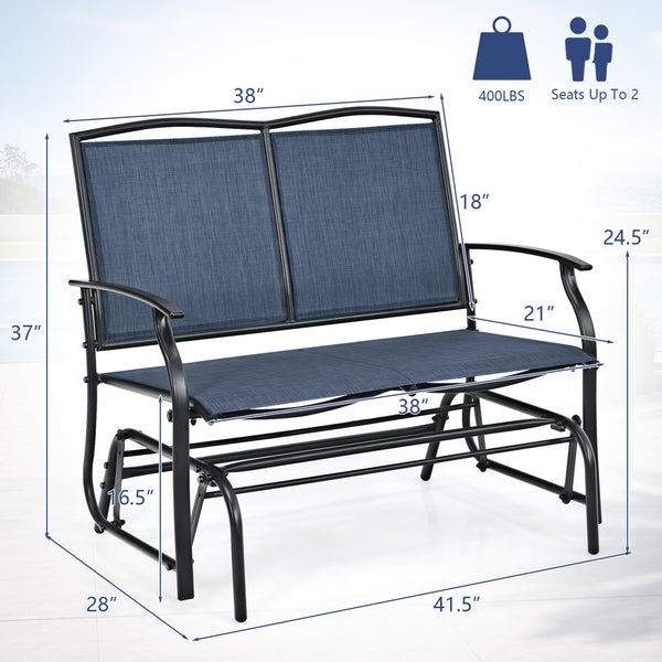 Don't place it outside in rainy days <br>Simple  Functional And Stylish <br>Sturdy  Firm And Durable to keep a long time use <br>Comfortably Seats For Two People <br>Offers Comfortable And Relaxation <br>Suitable For Both Indoor And Outdoor <br>4 Fixed Ch