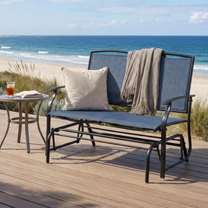 Don't place it outside in rainy days <br>Simple  Functional And Stylish <br>Sturdy  Firm And Durable to keep a long time use <br>Comfortably Seats For Two People <br>Offers Comfortable And Relaxation <br>Suitable For Both Indoor And Outdoor <br>4 Fixed Ch