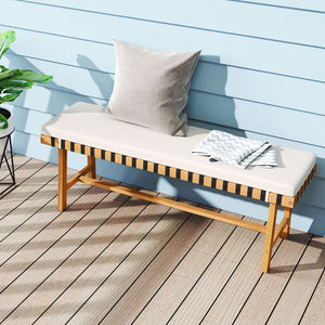 Please avoid leaving it outdoors in the rain to extend its lifespan<br>Crafted of natural acacia wood  reliable  warp-resistant  built to last<br>The wood surface through delicate craftsmanship is smooth and splinter-free<br>The H-shaped reinforced crossb