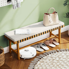 Please avoid leaving it outdoors in the rain to extend its lifespan<br>Crafted of natural acacia wood  reliable  warp-resistant  built to last<br>The wood surface through delicate craftsmanship is smooth and splinter-free<br>The H-shaped reinforced crossb
