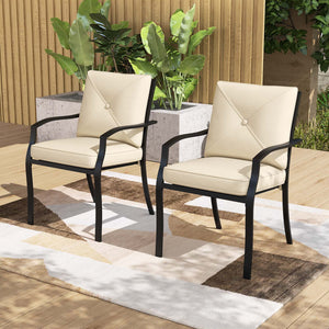 Includes large seat cushions and comfy back pillows for outdoor relaxation<br>Crafted from premium olefin cushions  fade-resistant  wear-resistant  reliable<br>High backs  curved armrests  and wide seats offer ergonomic support and comfort<br>The seat and