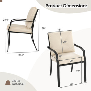 Includes large seat cushions and comfy back pillows for outdoor relaxation<br>Crafted from premium olefin cushions  fade-resistant  wear-resistant  reliable<br>High backs  curved armrests  and wide seats offer ergonomic support and comfort<br>The seat and