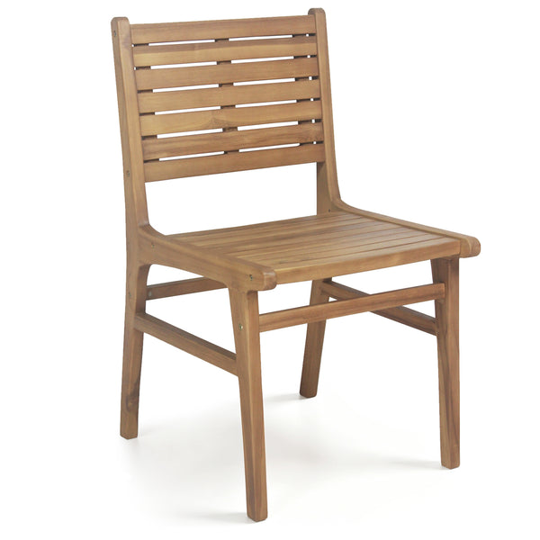 Natural teak elegance brings a warm tone and high stability to your outdoor space<br>The smooth touch accounts for an undeniably premium tactile feeling<br>These reinforced crossbars provide uncompromising structural strength<br>Remain reliable and enduri