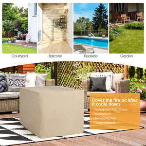 Deliver in 5 boxes  may arrive on the different days(White/Turquoise/Black)<br>Deliver in 4 boxes  may arrive on the different days(Gray/Red/Navy) <br>2 bags of screws are packed in the different boxes (1 bag of screws in the fire pit table box and anothe
