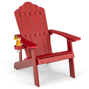 All weather and solid HIPS can last for a long time in outdoors<br>Wide seat provides comfortable sitting experience <br>Equipped with ergonomic armrests to relax your arms<br>High slanted backrest fits the curve of the human back<br>304 stainless steel s