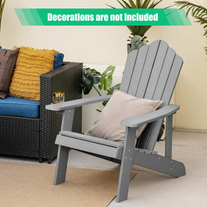 All weather and solid HIPS can last for a long time in outdoors<br>Wide seat provides comfortable sitting experience <br>Equipped with ergonomic armrests to relax your arms<br>High slanted backrest fits the curve of the human back<br>304 stainless steel s