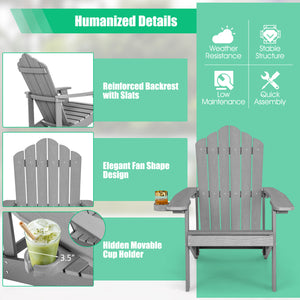 All weather and solid HIPS can last for a long time in outdoors<br>Wide seat provides comfortable sitting experience <br>Equipped with ergonomic armrests to relax your arms<br>High slanted backrest fits the curve of the human back<br>304 stainless steel s