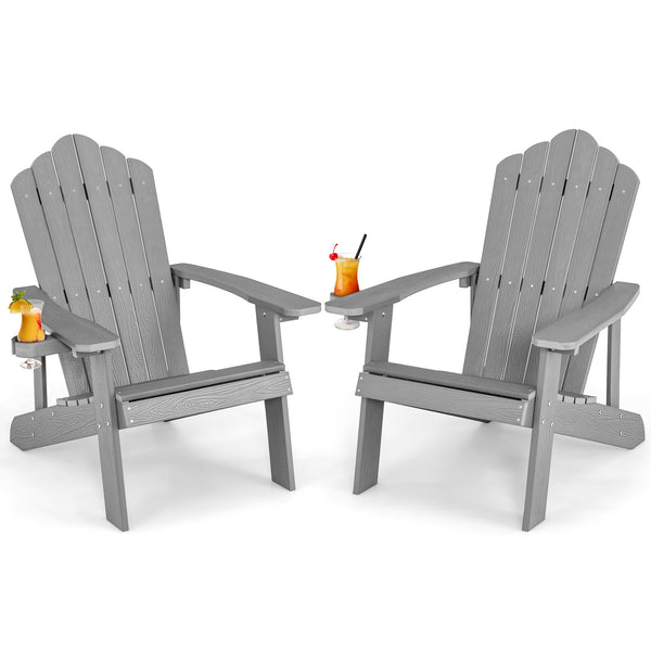 All weather and solid HIPS can last for a long time in outdoors<br>Wide seat provides comfortable sitting experience <br>Equipped with ergonomic armrests to relax your arms<br>High slanted backrest fits the curve of the human back<br>304 stainless steel s