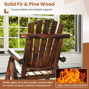 Ensure stable and reliable support with solid fir and pine woods<br>High-temperature carbonization for long-lasting durability<br>Come with strong loading capacity of up to 330 lbs<br>The crossbar on the back is designed for extra stability<br>Please appl