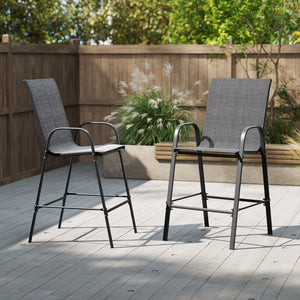 Selected fabric is breathable  sun-protective  tear-proof  and anti-fading<br>Designed with an inclined backrest that offers optimal back support<br>Curved armrests ensure perfect relaxation for arms<br>Boasts an enlarged seat  which features a wider surf
