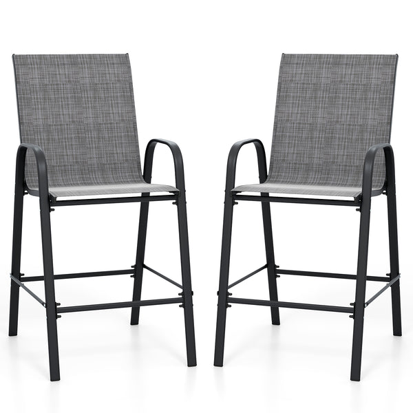 Selected fabric is breathable  sun-protective  tear-proof  and anti-fading<br>Designed with an inclined backrest that offers optimal back support<br>Curved armrests ensure perfect relaxation for arms<br>Boasts an enlarged seat  which features a wider surf