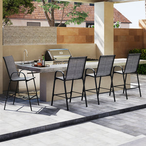 Selected fabric is breathable  sun-protective  tear-proof  and anti-fading<br>Designed with an inclined backrest that offers optimal back support<br>Curved armrests ensure perfect relaxation for arms<br>Boasts an enlarged seat  which features a wider surf