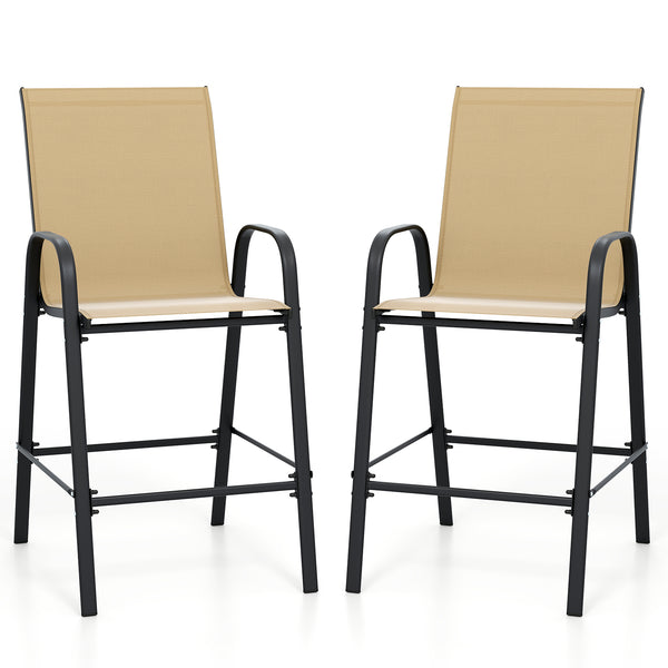 Selected fabric is breathable  sun-protective  tear-proof  and anti-fading<br>Designed with an inclined backrest that offers optimal back support<br>Curved armrests ensure perfect relaxation for arms<br>Boasts an enlarged seat  which features a wider surf