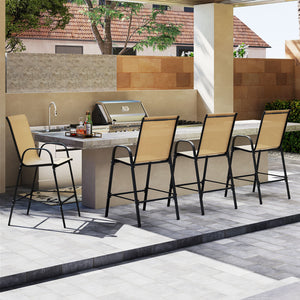 Selected fabric is breathable  sun-protective  tear-proof  and anti-fading<br>Designed with an inclined backrest that offers optimal back support<br>Curved armrests ensure perfect relaxation for arms<br>Boasts an enlarged seat  which features a wider surf