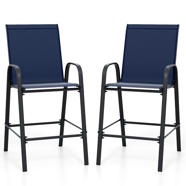 Selected fabric is breathable  sun-protective  tear-proof  and anti-fading<br>Designed with an inclined backrest that offers optimal back support<br>Curved armrests ensure perfect relaxation for arms<br>Boasts an enlarged seat  which features a wider surf