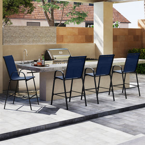 Selected fabric is breathable  sun-protective  tear-proof  and anti-fading<br>Designed with an inclined backrest that offers optimal back support<br>Curved armrests ensure perfect relaxation for arms<br>Boasts an enlarged seat  which features a wider surf