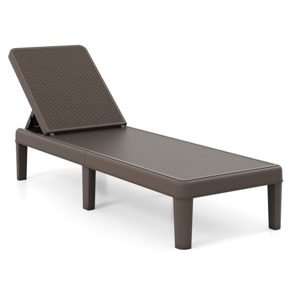 Â 4-position adjustable backrest can adapt to different needs for maximum support<br>Â Great for chatting  sunbathing  reading or taking a break<br>Â Crafted from premium PP material for outdoor use<br>Â Sun-protective and waterproof surface for easy main