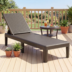 Â 4-position adjustable backrest can adapt to different needs for maximum support<br>Â Great for chatting  sunbathing  reading or taking a break<br>Â Crafted from premium PP material for outdoor use<br>Â Sun-protective and waterproof surface for easy main