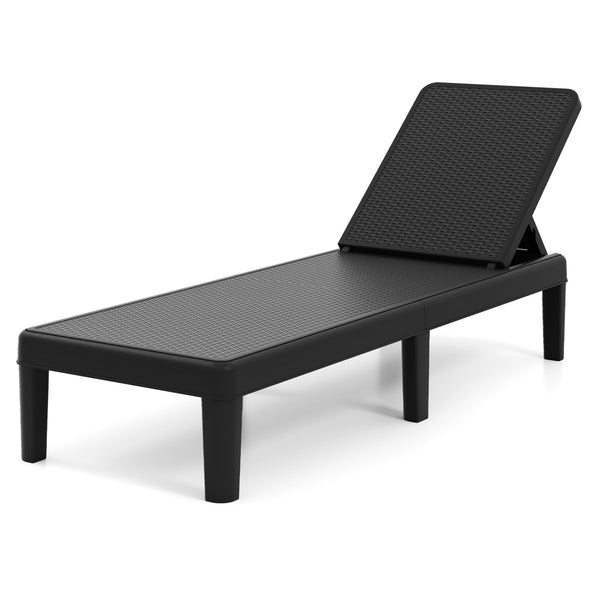 Â 4-position adjustable backrest can adapt to different needs for maximum support<br>Â Great for chatting  sunbathing  reading or taking a break<br>Â Crafted from premium PP material for outdoor use<br>Â Sun-protective and waterproof surface for easy main
