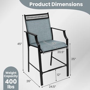Metal frame resists deformation and offers strong support<br>High-quality fabric prevents ripping and tears<br>Breathable seat fabric is also quick to dry<br>Curved seat enhances comfort for long periods<br>Inclined backrest provides necessary support<br>