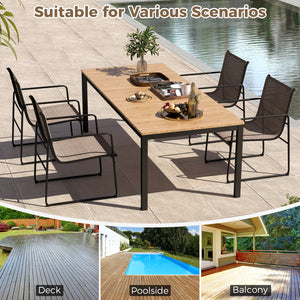 Slightly curved backrest offers optimal support for your back<br>Integrated backrests ensure ultimate relaxation<br>Wide seating area promotes comfortable sitting experience<br>Premium fabric is breathable  wear-resistant and non-fading<br>Heavy-duty meta