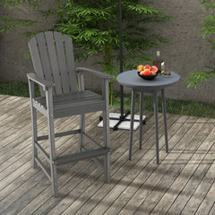 Stand against outdoor elements with all-weather and colorfast HDPE material<br>Treat earth better thanks to the recyclable characteristic<br>No need for complicated maintenance  just wipe it with soapy water<br>304 stainless steel screws for a longer outd