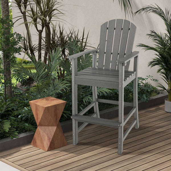 Stand against outdoor elements with all-weather and colorfast HDPE material<br>Treat earth better thanks to the recyclable characteristic<br>No need for complicated maintenance  just wipe it with soapy water<br>304 stainless steel screws for a longer outd