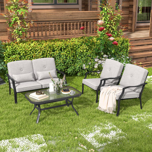 Ergonomic seat effectively relieves your fatigue <br>Soft cushions and pillows offer endless comfort <br>Smooth zippers make cushion covers easy to detach and wash <br>Fixing buckles keep the cushions in right place <br>Heavy-duty metal frame for high sta