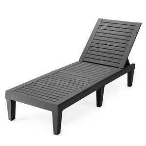 Sturdy construction and 6 reinforced legs offer strong support<br>Adjustable backrest with 5 positions can meet your different needs<br>Simple and stylish style can well match with other outdoor furniture<br>The hollowed-out design helps to ventilate and 