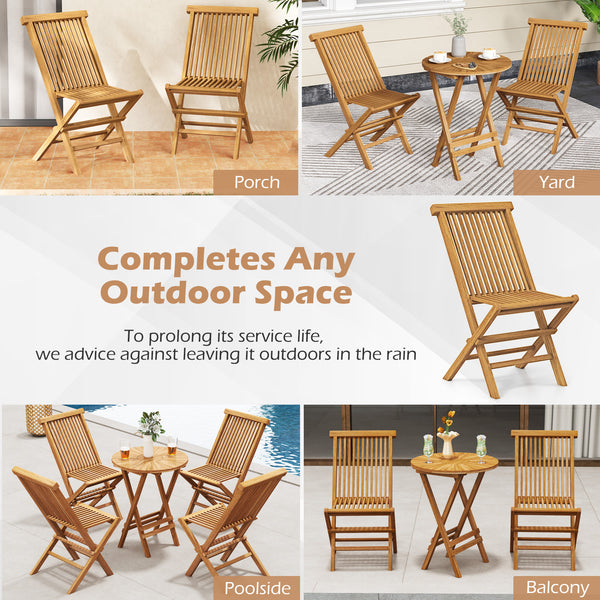 Made of natural wood material for long-term use<br>X-shaped frame and support bars boast reliable construction<br>Smooth painted surface is built to last and easy to maintain<br>Folding design for convenient storage and easy transportation <br>116Â° incli