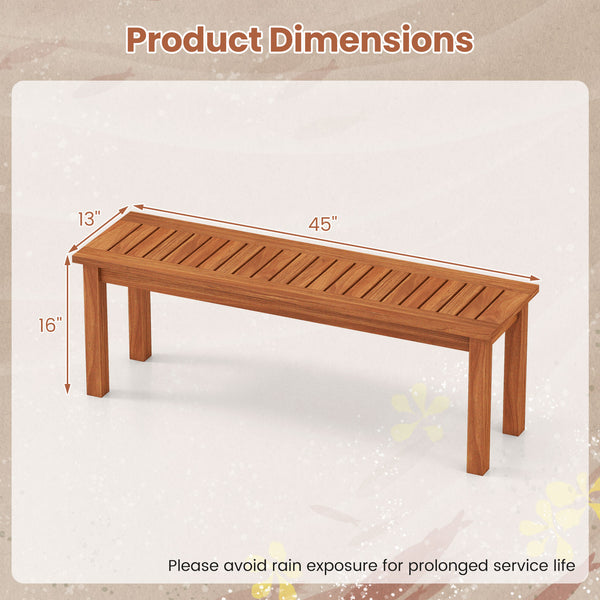 Solid wood construction for reliable support<br>Reinforced structure under the seat for extra stability<br>Allow for better breathability with a slatted seat<br>2-person seating area for a comfortable feeling<br>Ensure a smooth touch with a splinter-free 