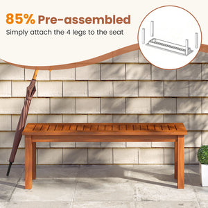 Solid wood construction for reliable support<br>Reinforced structure under the seat for extra stability<br>Allow for better breathability with a slatted seat<br>2-person seating area for a comfortable feeling<br>Ensure a smooth touch with a splinter-free 
