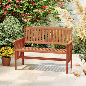 Natural wood grain enhances beauty with an elegant look<br>High-quality wood prevents splinters for safe relaxation<br>The sturdy frame with high hardness provides a reliable and stable seating option<br>Reinforced crossbar for additional stability<br>Sea