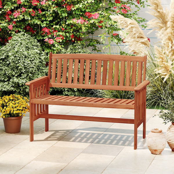 Natural wood grain enhances beauty with an elegant look<br>High-quality wood prevents splinters for safe relaxation<br>The sturdy frame with high hardness provides a reliable and stable seating option<br>Reinforced crossbar for additional stability<br>Sea