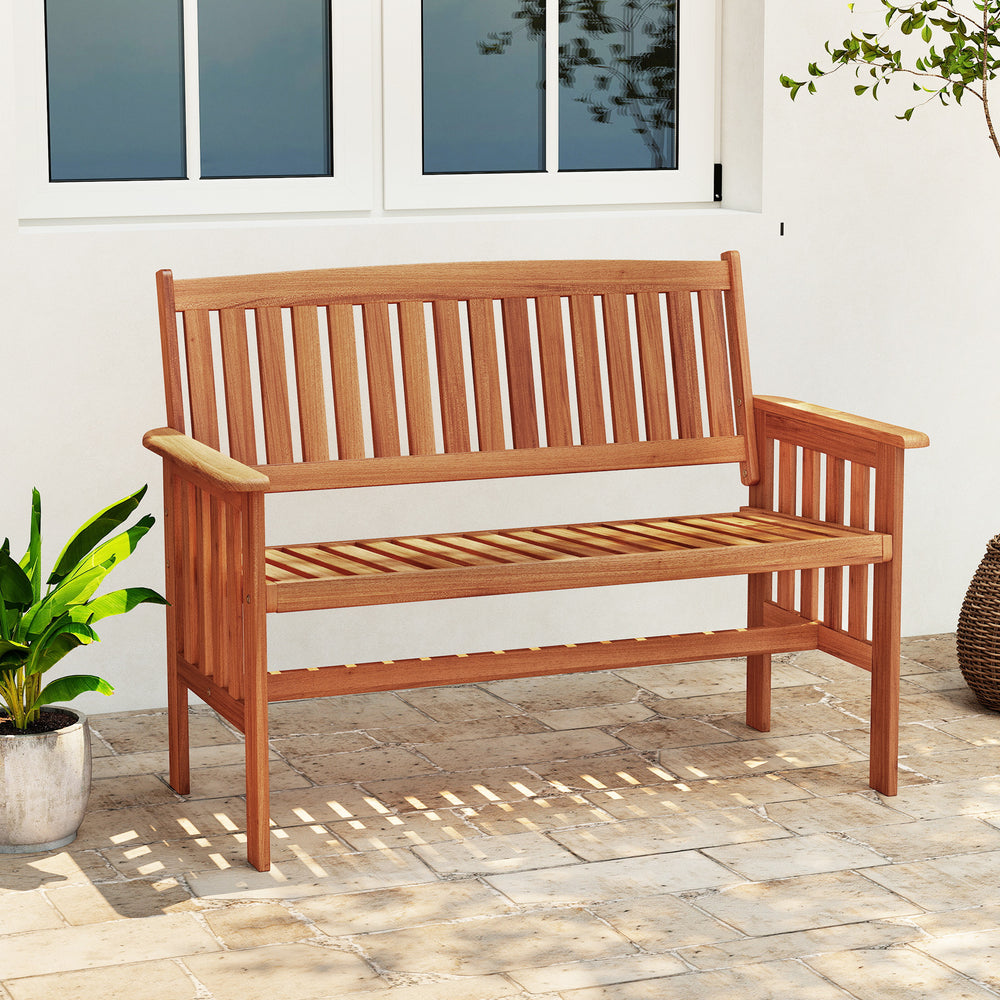 Natural wood grain enhances beauty with an elegant look<br>High-quality wood prevents splinters for safe relaxation<br>The sturdy frame with high hardness provides a reliable and stable seating option<br>Reinforced crossbar for additional stability<br>Sea