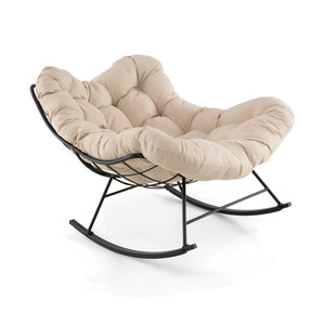 Breathable and thick cushion for superior comfort<br>Enduring cover resists to fade for long time use<br>Ergonomic design makes it align with the natural curve of your body<br>Egg chair provides comfortable support for your head  back  hip and leg<br>Gent