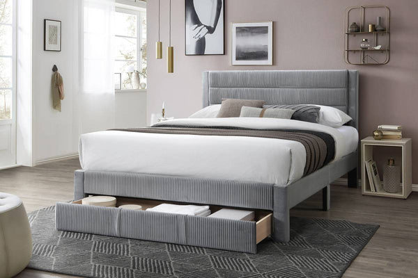 QUEEN BED W/ UNDERBED DRAWER