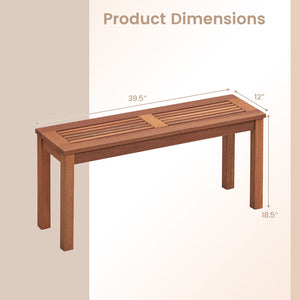 Solid wood construction for sturdiness and durability<br>Ventilated slatted seat provides a comfortable seating<br>Spacious seating area for up to 2 people <br>Easy-to-clean surface requires little maintenance<br>Bottom reinforced wood strips for better s