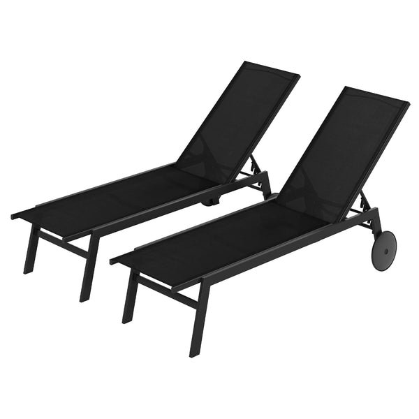 Customize your position with a 6-level adjustable backrest<br>The backrest includes a full flat position for better sunbathing<br>Long-lasting adjustment brackets for a user-friendly design<br>Make you feel comfortable with breathable fabric<br>Quick-dryi