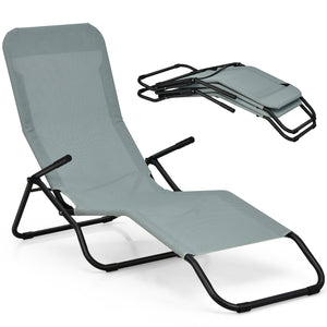 Lie on this 2-piece patio chaise lounges with your beloved one and enjoy a relaxing summer afternoon! Â  The ergonomically designed seat with high backrest and non-slip armrests provides you with an ultra-comfortable lying experience. And you can swing ba