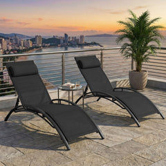 5 adjustable backrest levels for personalized comfort<br>Heavy-duty metal frame ensures sturdy support<br>Non-slip foot pads provide enhanced outdoor stability<br>Breathable fabric dries quickly for all-day comfort<br>Tear-resistant material designed for 